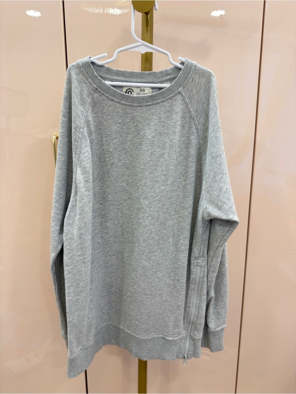 Champion Gray Women's Crewneck Pullover Sweatshirt